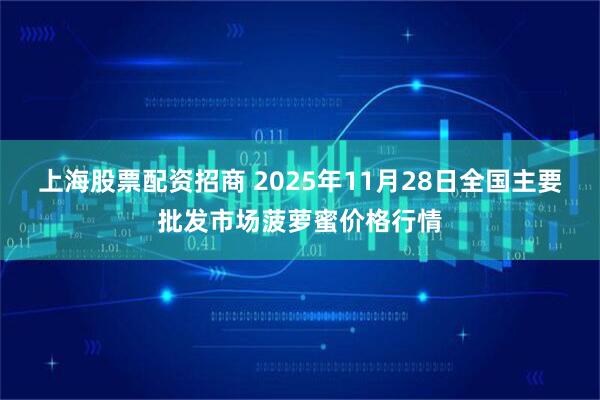 上海股票配资招商 2025年11月28日全国主要批发市场菠萝蜜价格行情